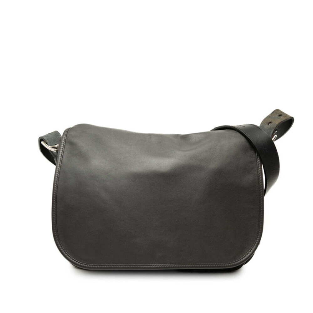 Hermes Balda 30 Shoulder Bag, Black, Sikkim, Women's
